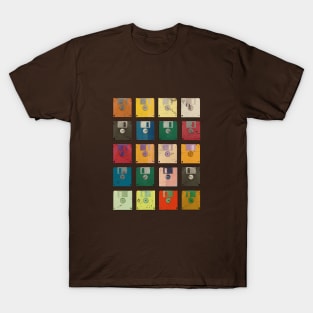 Vintage Diskettes Collection T-Shirt